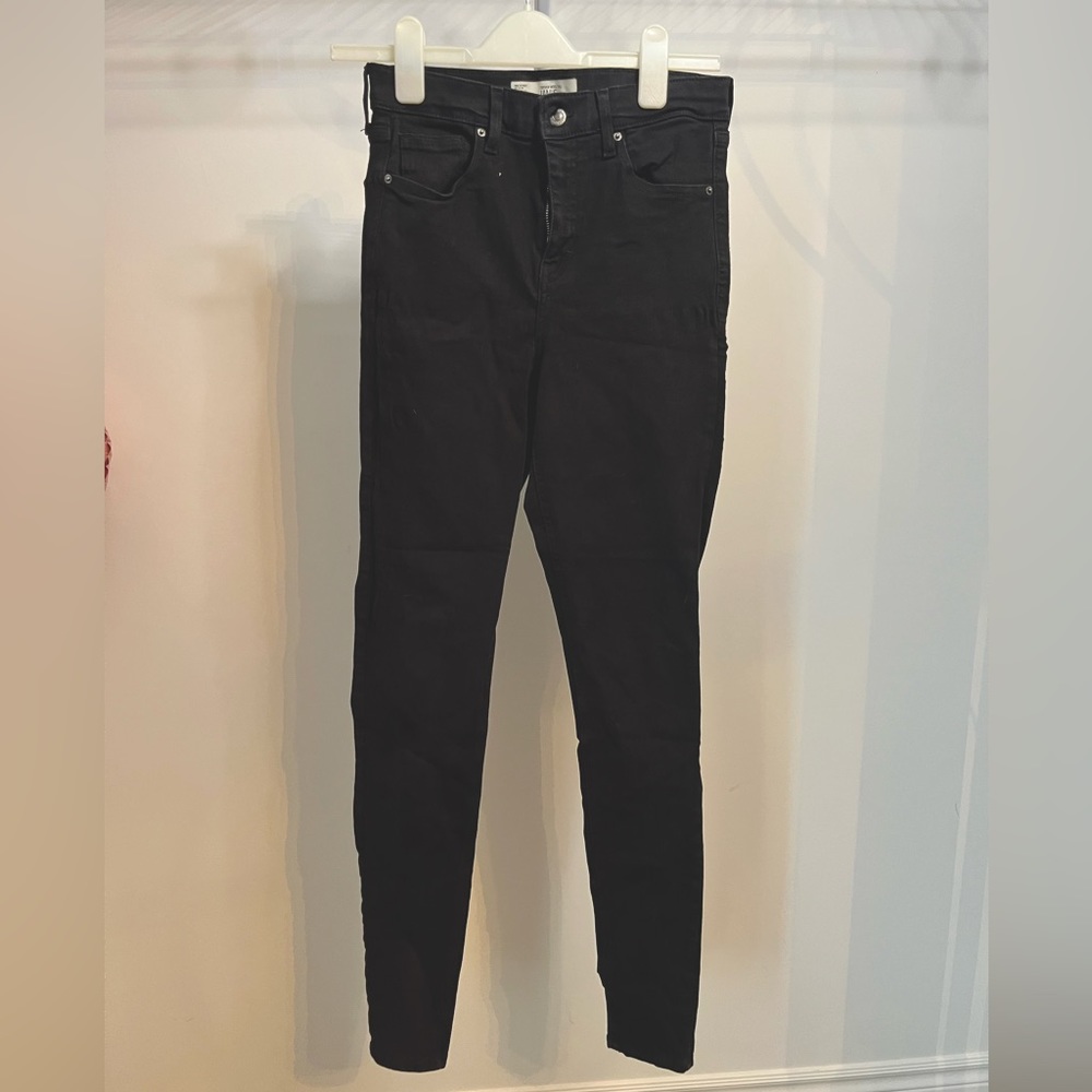 Topshop skinny high waisted jeans